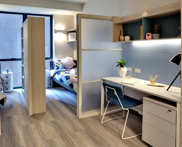Inside the accommodation of student apartments Adelaide